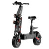 Side view of obarter x7 8000w electric scooter for adults with seat