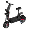 Side view of obarter x7 8000w electric scooter for adults with seat
